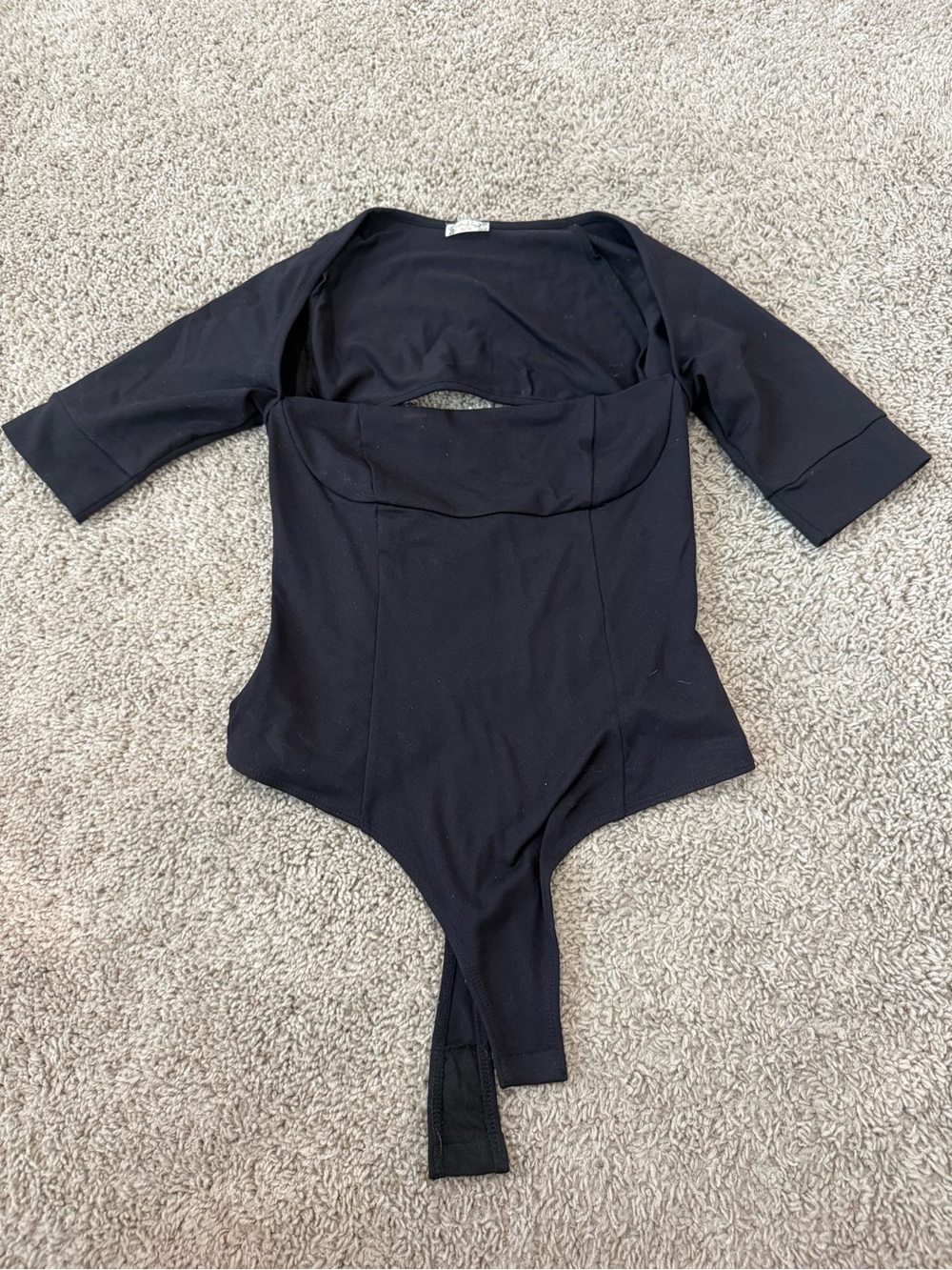 ✨Free People Intimately black bodysuit